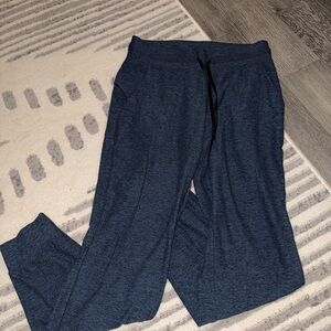 Lululemon Athletica Heathered Blue Joggers Size 8